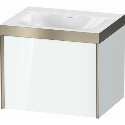 Duravit XViu Ensemble Lavabo et Meuble - Champagne Mat - Set de lavabo - Publicité Duravit XViu Ensemble Lavabo et Meuble - Champagne Mat - Set de lavabo - Publicité