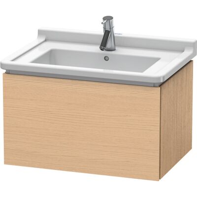 Duravit L-Cube Meuble Suspendu - Nature Chêne Mat, 1 Tiroir, 67x46.9 cm - Publicité Duravit L-Cube Meuble Suspendu - Nature Chêne Mat, 1 Tiroir, 67x46.9 cm - Publicité