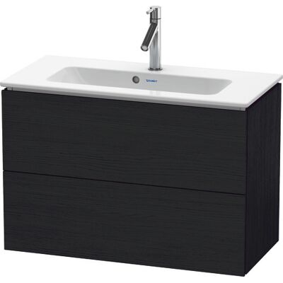 Duravit L-Cube Meuble Sous-Vasque Murale - Érable Noir - 82x39cm - Publicité Duravit L-Cube Meuble Sous-Vasque Murale - Érable Noir - 82x39cm - Publicité