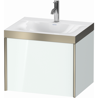 Duravit Ensemble Lavabo Murale Champagne Mat - C-bonded, 1 Trou - Publicité Duravit Ensemble Lavabo Murale Champagne Mat - C-bonded, 1 Trou - Publicité