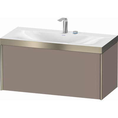Duravit Xviu Ensemble C-Bonded Lavabo - Fixation murale - Publicité Duravit Xviu Ensemble C-Bonded Lavabo - Fixation murale - Publicité