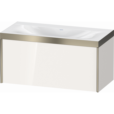 Ensemble Lavabo et Meuble Duravit XViu Mural - Champagne Mat - Lavabo et Sous-vasque - Publicité Ensemble Lavabo et Meuble Duravit XViu Mural - Champagne Mat - Lavabo et Sous-vasque - Publicité