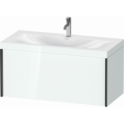 Duravit Xviu Ensemble Lavabo C-Bonded - Montage Murale Céramique et Meuble - Publicité Duravit Xviu Ensemble Lavabo C-Bonded - Montage Murale Céramique et Meuble - Publicité
