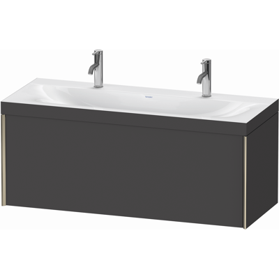 Duravit Xviu Ensemble C-Bonded Double Lavabo 1200mm - Ensemble Salle de Bain - Publicité Duravit Xviu Ensemble C-Bonded Double Lavabo 1200mm - Ensemble Salle de Bain - Publicité