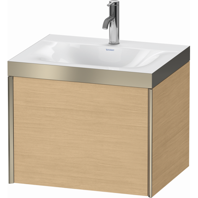 Ensemble Lavabo Duravit Eiche Nature / Champagne Mat - Lavabo et Meuble - Publicité Ensemble Lavabo Duravit Eiche Nature / Champagne Mat - Lavabo et Meuble - Publicité
