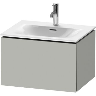 Duravit Support mural pour lavabo - Gris béton mat - 620x481 mm - Publicité Duravit Support mural pour lavabo - Gris béton mat - 620x481 mm - Publicité