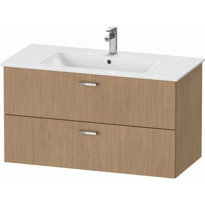 Meuble sous lavabo Duravit XBase - 2 tiroirs - Publicité Meuble sous lavabo Duravit XBase - 2 tiroirs - Publicité