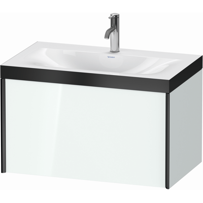 Duravit Xviu Ensemble C-Bonded Lavabo - Ensemble de lavabo - Publicité Duravit Xviu Ensemble C-Bonded Lavabo - Ensemble de lavabo - Publicité