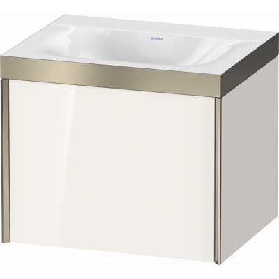 Duravit Xviu Ensemble Lavabo mural Champagne mat - 60x48 cm - Publicité Duravit Xviu Ensemble Lavabo mural Champagne mat - 60x48 cm - Publicité