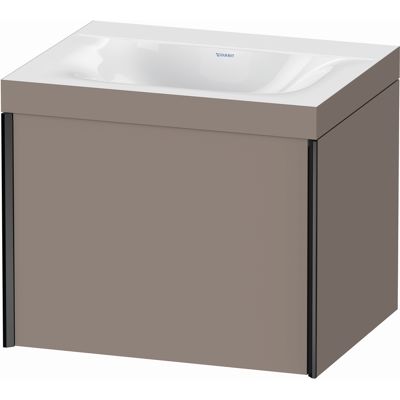 Ensemble Lavabo et Meuble Duravit Xviu C-Bonded - Montage mural - 60x48cm - Publicité Ensemble Lavabo et Meuble Duravit Xviu C-Bonded - Montage mural - 60x48cm - Publicité