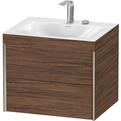 Ensemble Mural Duravit Noyer Foncé - 60x48cm - Ensemble Lavabo Mural - Publicité Ensemble Mural Duravit Noyer Foncé - 60x48cm - Ensemble Lavabo Mural - Publicité