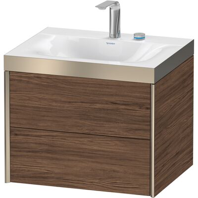 Duravit Nussbaum Foncé Ensemble Mural - Meuble de Salle de Bain - Publicité Duravit Nussbaum Foncé Ensemble Mural - Meuble de Salle de Bain - Publicité