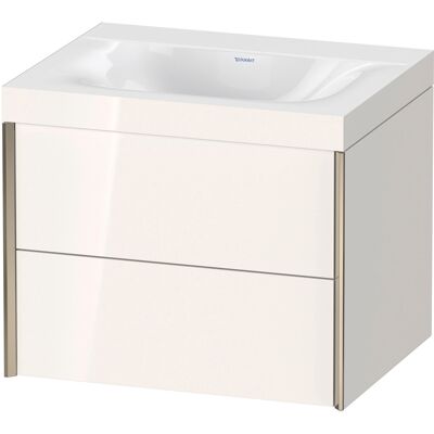 Duravit Xviu Ensemble C-Bonded Mural Blanc Brillant - Évier - Publicité Duravit Xviu Ensemble C-Bonded Mural Blanc Brillant - Évier - Publicité