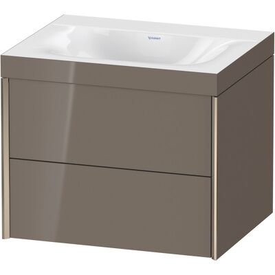 Ensemble de lavabo mural Duravit en gris Flannel - Publicité Ensemble de lavabo mural Duravit en gris Flannel - Publicité