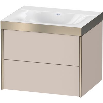 Duravit Xviu Ensemble Mural Taupe - Vasque - Publicité Duravit Xviu Ensemble Mural Taupe - Vasque - Publicité