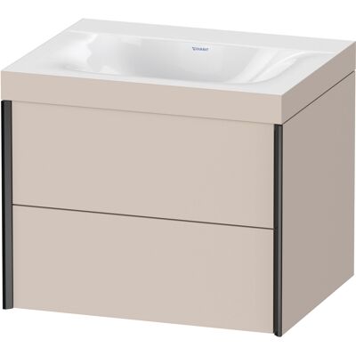 Duravit Modèle XV4614 - Ensemble mural en taupe - Publicité Duravit Modèle XV4614 - Ensemble mural en taupe - Publicité