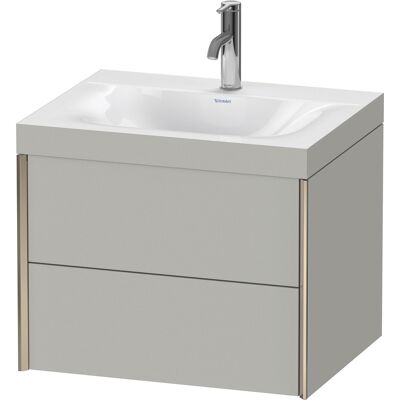 Ensemble de meuble de salle de bain Duravit Xviu C-Bonded - Mural, Rectangulaire, Sans couture, 2 tiroirs - Publicité Ensemble de meuble de salle de bain Duravit Xviu C-Bonded - Mural, Rectangulaire, Sans couture, 2 tiroirs - Publicité