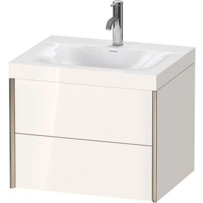 Ensemble de Salle de Bain Murale Duravit - Blanc Haute Brillance, 2 Tiroirs, Sans Trop-plein, Technologie Tip-on - Publicité Ensemble de Salle de Bain Murale Duravit - Blanc Haute Brillance, 2 Tiroirs, Sans Trop-plein, Technologie Tip-on - Publicité