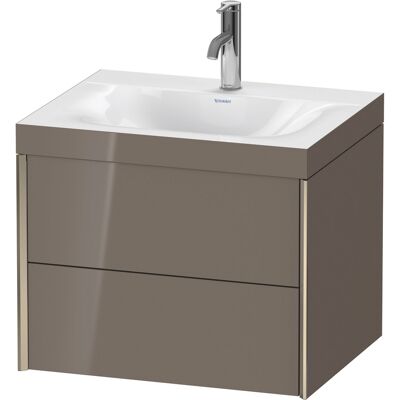 Duravit Xviu Ensemble C-Bonded Lavabo Murale - Gris Flannel - Publicité Duravit Xviu Ensemble C-Bonded Lavabo Murale - Gris Flannel - Publicité