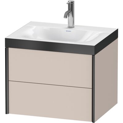 Duravit Xviu Ensemble C-Bonded Mural - Lavabo avec 2 tiroirs - Publicité Duravit Xviu Ensemble C-Bonded Mural - Lavabo avec 2 tiroirs - Publicité