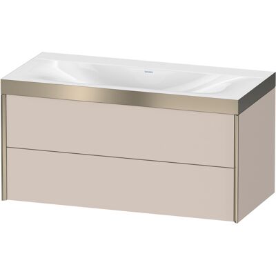 Ensemble de salle de bains mural Duravit Taupe Matt - Publicité Ensemble de salle de bains mural Duravit Taupe Matt - Publicité