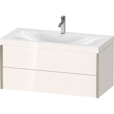 Ensemble Duravit XViu Mural - Lavabo en Blanc Brillant - Publicité Ensemble Duravit XViu Mural - Lavabo en Blanc Brillant - Publicité