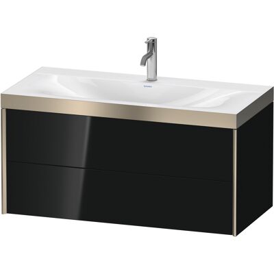 Ensemble de salle de bain mural noir brillant - XV4616OB140P - Publicité Ensemble de salle de bain mural noir brillant - XV4616OB140P - Publicité
