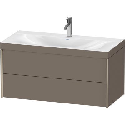 Ensemble mural Duravit Xviu - Gris, 2 tiroirs, Sans trop-plein - Publicité Ensemble mural Duravit Xviu - Gris, 2 tiroirs, Sans trop-plein - Publicité