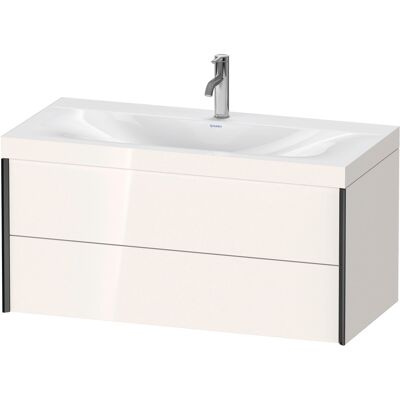 Duravit Ensemble Murale Blanc Brillant C-Bonded - Lavabo - Publicité Duravit Ensemble Murale Blanc Brillant C-Bonded - Lavabo - Publicité