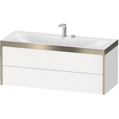 Ensemble mural Duravit Xviu - Blanc brillant, 1200mm - Ensemble de lavabo - Publicité Ensemble mural Duravit Xviu - Blanc brillant, 1200mm - Ensemble de lavabo - Publicité