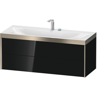 Ensemble mural Duravit Xviu C-bonded - Noir Brillant / Champagne - Publicité Ensemble mural Duravit Xviu C-bonded - Noir Brillant / Champagne - Publicité