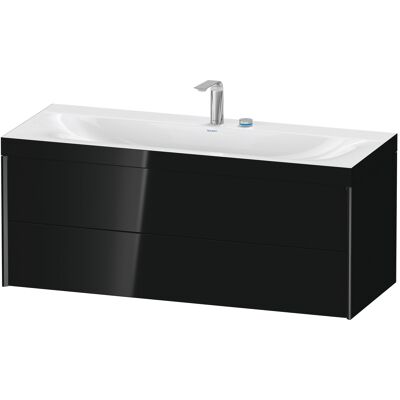 Ensemble Murale Duravit XViu - Lavabo en Noir Brillant - Publicité Ensemble Murale Duravit XViu - Lavabo en Noir Brillant - Publicité