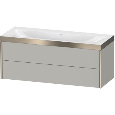 Ensemble Mural Duravit Xviu C-Bonded avec 2 Tiroirs - Gris Béton Mat - Publicité Ensemble Mural Duravit Xviu C-Bonded avec 2 Tiroirs - Gris Béton Mat - Publicité