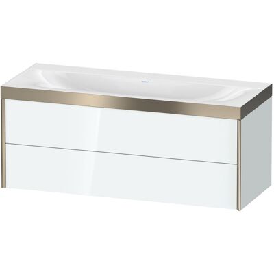 Ensemble Duravit Xviu Fixé au Mur - Lavabo et Deux Tiroirs - Publicité Ensemble Duravit Xviu Fixé au Mur - Lavabo et Deux Tiroirs - Publicité