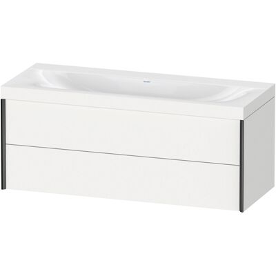 Ensemble mural Duravit XViu C-Bonded - Blanc Mat / Noir Mat / Modèle XV4617NB218C - Publicité Ensemble mural Duravit XViu C-Bonded - Blanc Mat / Noir Mat / Modèle XV4617NB218C - Publicité