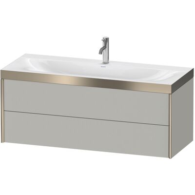 Ensemble Salle de Bain Murale Duravit Xviu C-Bonded - Gris Béton Mat - Publicité Ensemble Salle de Bain Murale Duravit Xviu C-Bonded - Gris Béton Mat - Publicité