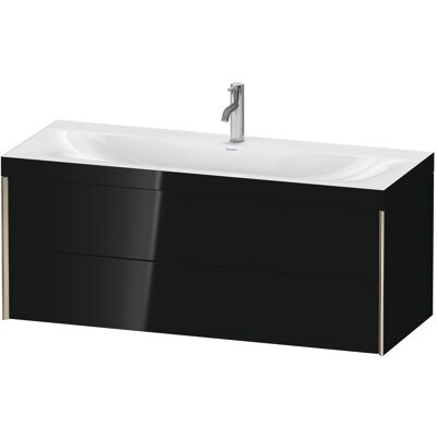 Ensemble Duravit Xviu C-bonded - Mural, Noir Brillant - Publicité Ensemble Duravit Xviu C-bonded - Mural, Noir Brillant - Publicité