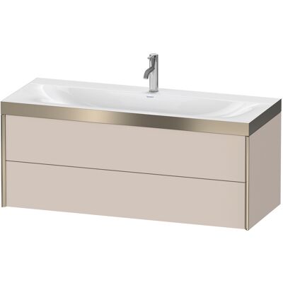 Ensemble de Salle de Bain Duravit Taupe Mat Mural avec Deux Tiroirs - Publicité Ensemble de Salle de Bain Duravit Taupe Mat Mural avec Deux Tiroirs - Publicité