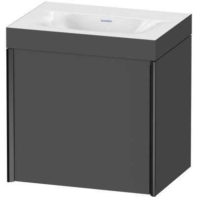 Duravit Xviu Ensemble de lavabo mural - Graphit Matt - Publicité Duravit Xviu Ensemble de lavabo mural - Graphit Matt - Publicité