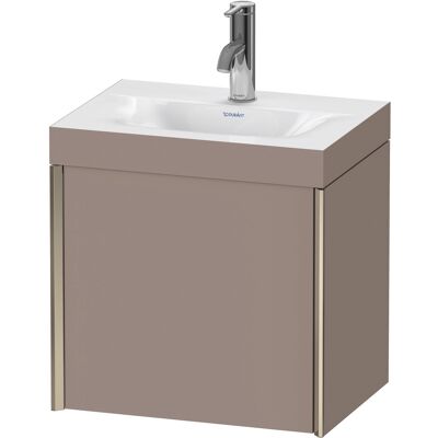 Ensemble lavabo mural Duravit XViu, Basalt Matt - C-Bonded - Publicité Ensemble lavabo mural Duravit XViu, Basalt Matt - C-Bonded - Publicité