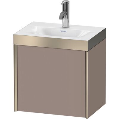 Duravit Xviu Ensemble lavabo mural - Rectangulaire, 1 porte, Basalte Mat - Publicité Duravit Xviu Ensemble lavabo mural - Rectangulaire, 1 porte, Basalte Mat - Publicité
