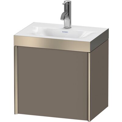 Ensemble lavabo Duravit Xviu C-bonded - Mural, gris - Publicité Ensemble lavabo Duravit Xviu C-bonded - Mural, gris - Publicité