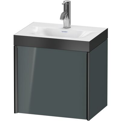Duravit Xviu Ensemble C-Bonded Mural, Gris Dolomiti Brillant - Ensemble Lavabo - Publicité Duravit Xviu Ensemble C-Bonded Mural, Gris Dolomiti Brillant - Ensemble Lavabo - Publicité