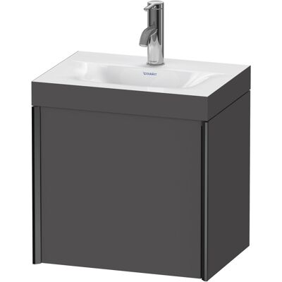 Ensemble lavabo mural Duravit en Graphit Mat - XViu c-bonded - Publicité Ensemble lavabo mural Duravit en Graphit Mat - XViu c-bonded - Publicité