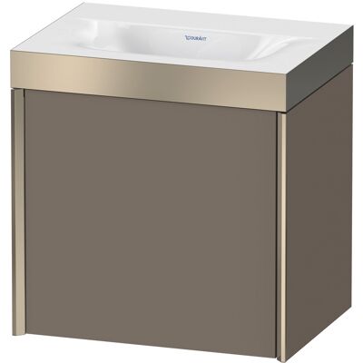 Ensemble lavabo mural Duravit Flannel Grey Seidenmatt - XViu XV4631NB190P - Publicité Ensemble lavabo mural Duravit Flannel Grey Seidenmatt - XViu XV4631NB190P - Publicité
