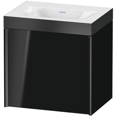 Ensemble Lavabo Murale Noir Brillant Duravit - XV4631NB240P - Publicité Ensemble Lavabo Murale Noir Brillant Duravit - XV4631NB240P - Publicité