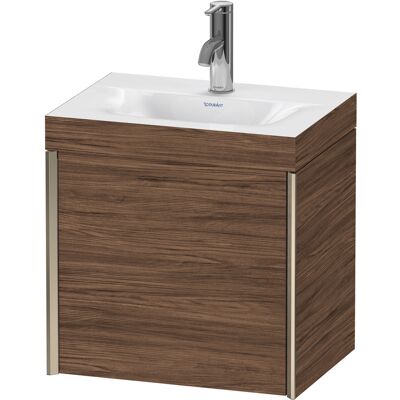 Ensemble lavabo mural Duravit Nussbaum foncé - 450x330x460 mm - Publicité Ensemble lavabo mural Duravit Nussbaum foncé - 450x330x460 mm - Publicité