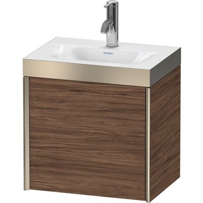 Ensemble Lavabo Mural en Noyer Foncé - XViu 1 Porte - Publicité Ensemble Lavabo Mural en Noyer Foncé - XViu 1 Porte - Publicité