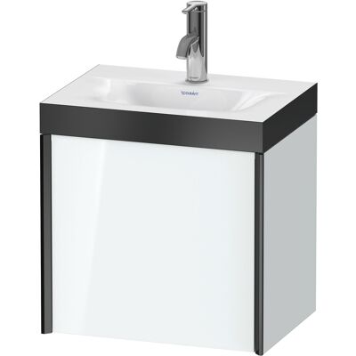 Ensemble lavabo suspendu blanc brillant Duravit avec technologie c-bonded - XV4631OB285P - Publicité Ensemble lavabo suspendu blanc brillant Duravit avec technologie c-bonded - XV4631OB285P - Publicité
