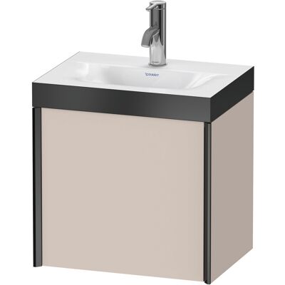Ensemble de Lavabo mural Duravit Taupe Mat - XViu - Publicité Ensemble de Lavabo mural Duravit Taupe Mat - XViu - Publicité